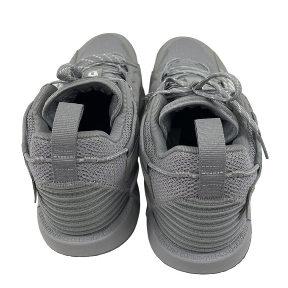 Adidas Opponent Advisory Grey Basketball Shoes Size 14 Mesh Lace-Up Mens Sneaker - Picture 3 of 6